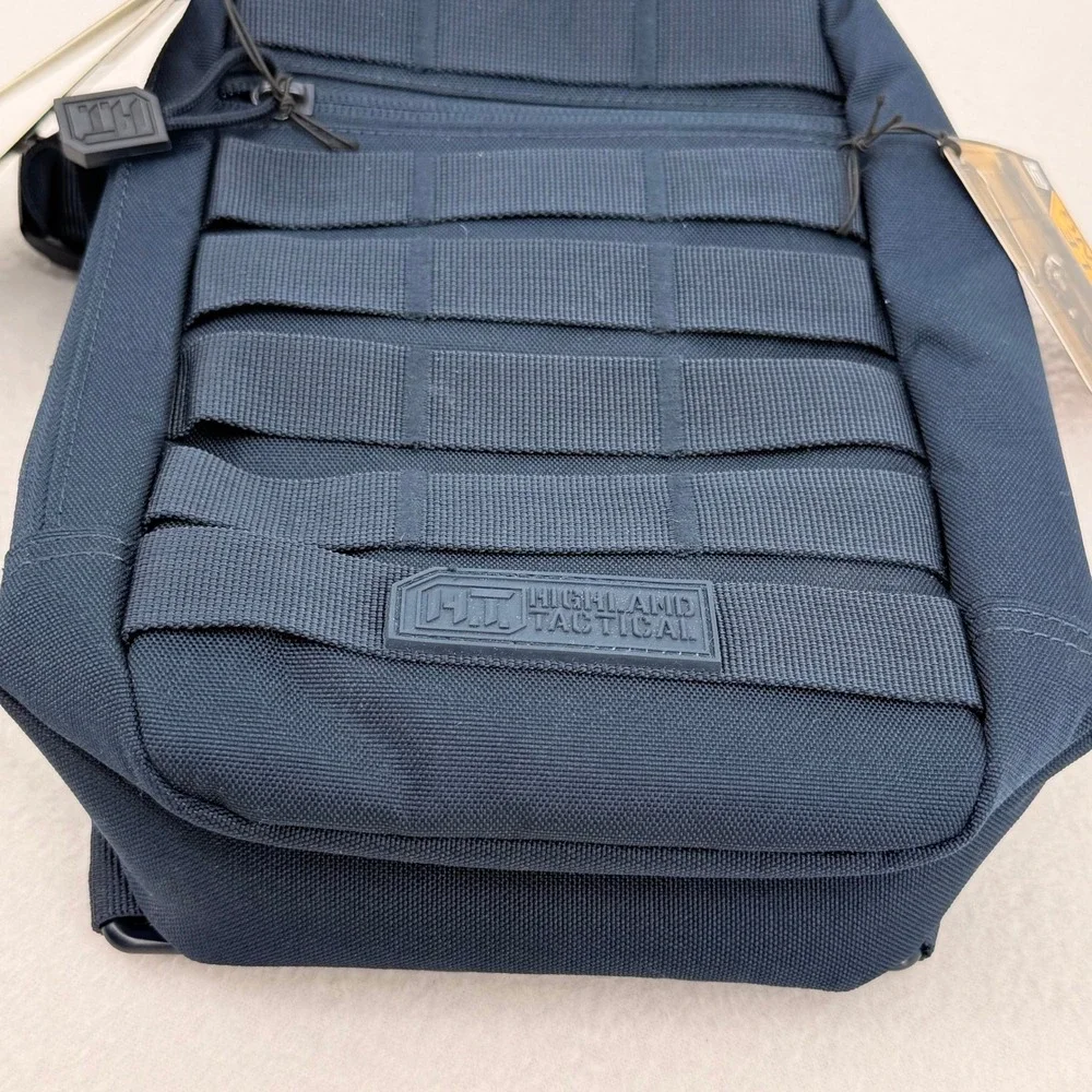 Highland Tactical Expo Sling Bag Dark Navy MOLLE Webbing Backpack HL-SH-11-DKNY